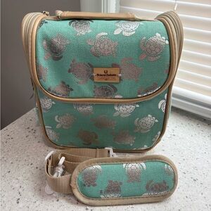 NWT NATURAL ELEMENTS SEA TURTLE INSULATED LUNCH TOTE BAG COOLER